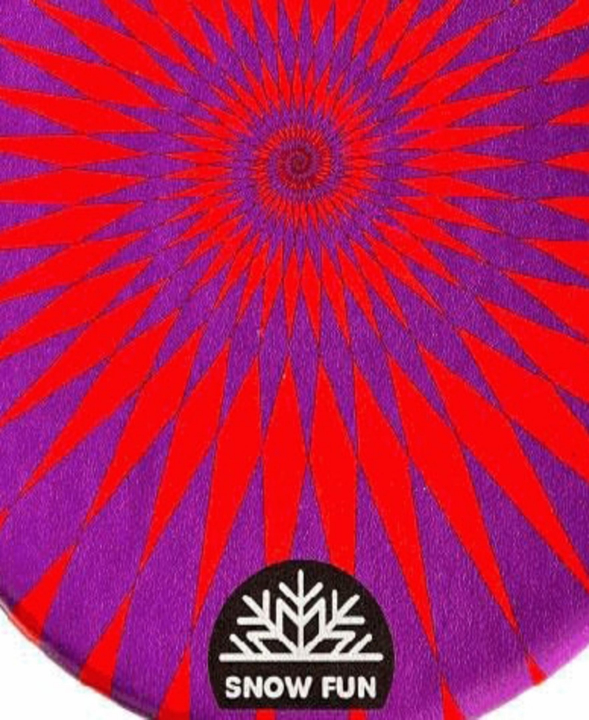 Snowfun - Hot Pink Round Foam Sled