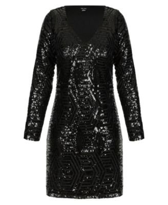 Plus Size Bright Lights Dress