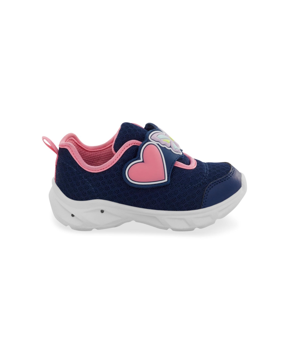 Shop Carter's Little Girls Hug Hook And Loop Navy Shoe