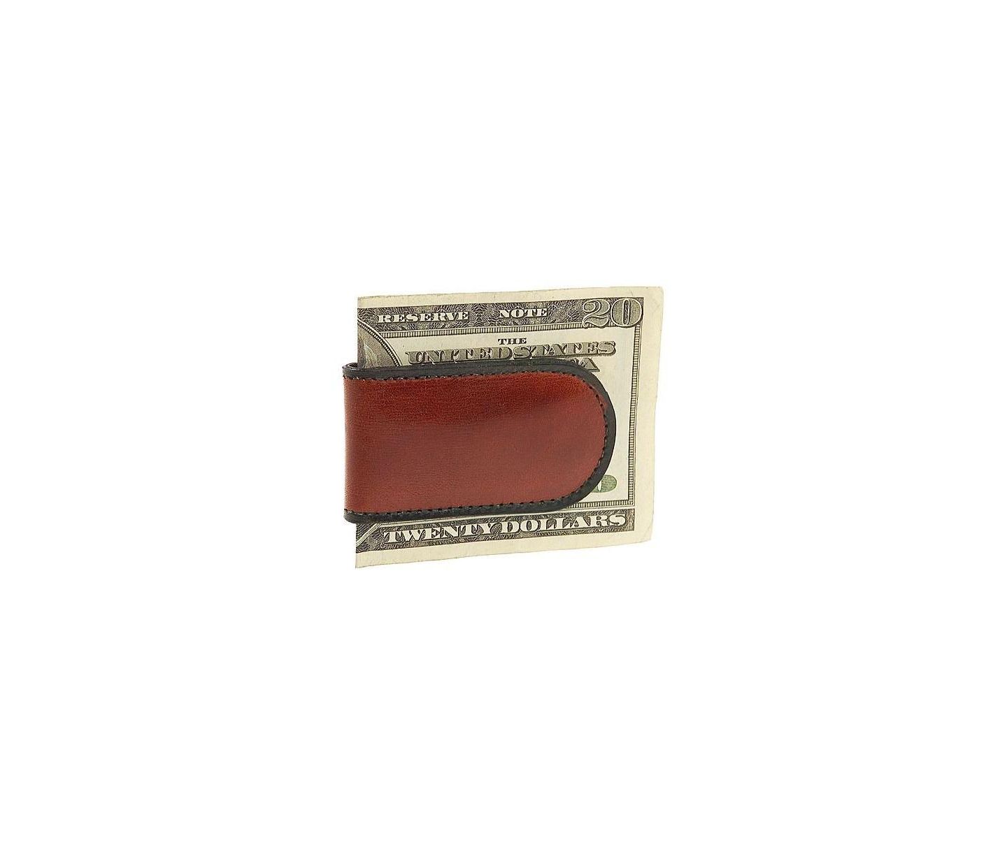 Мужские кошельки Bosca Old Leather Money Clip for Men — фото 1