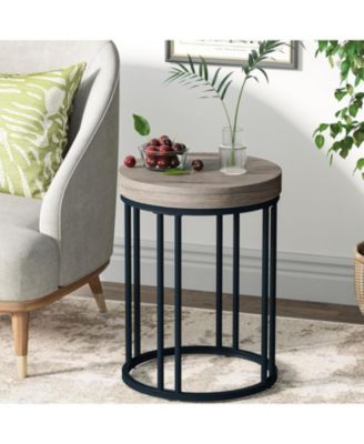 Side Table Modern Nightstand Round Side 2024 End Accent Coffee Table for Living