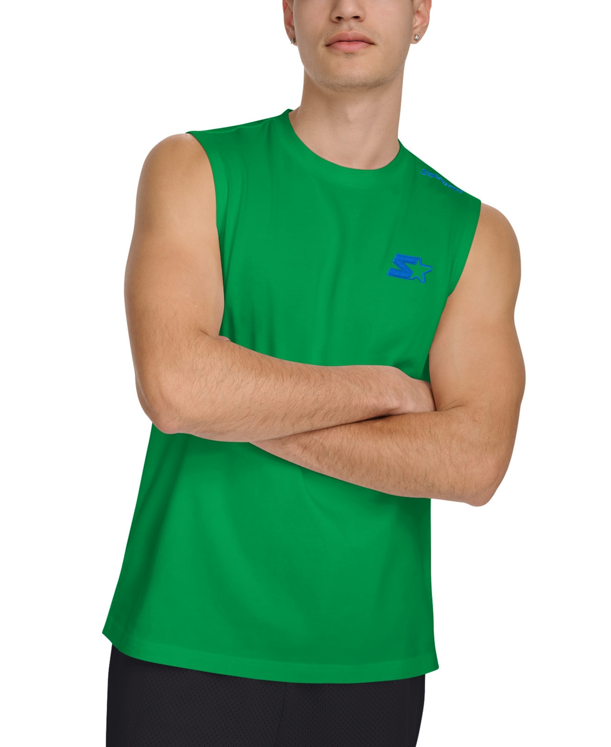 Starter Men's Regular-Fit Logo Graphic Sleeveless T-Shirt