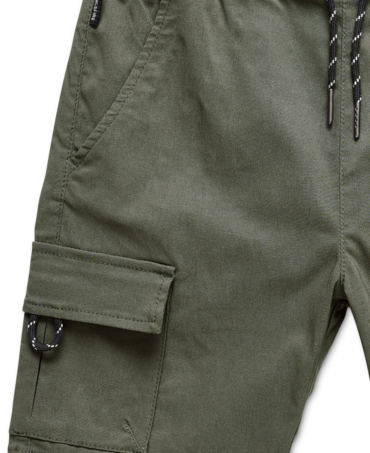 Ring of Fire Big Boys Barlow Stretch Tech Fabric Pull-On Cargo Shorts, Created for Macy's