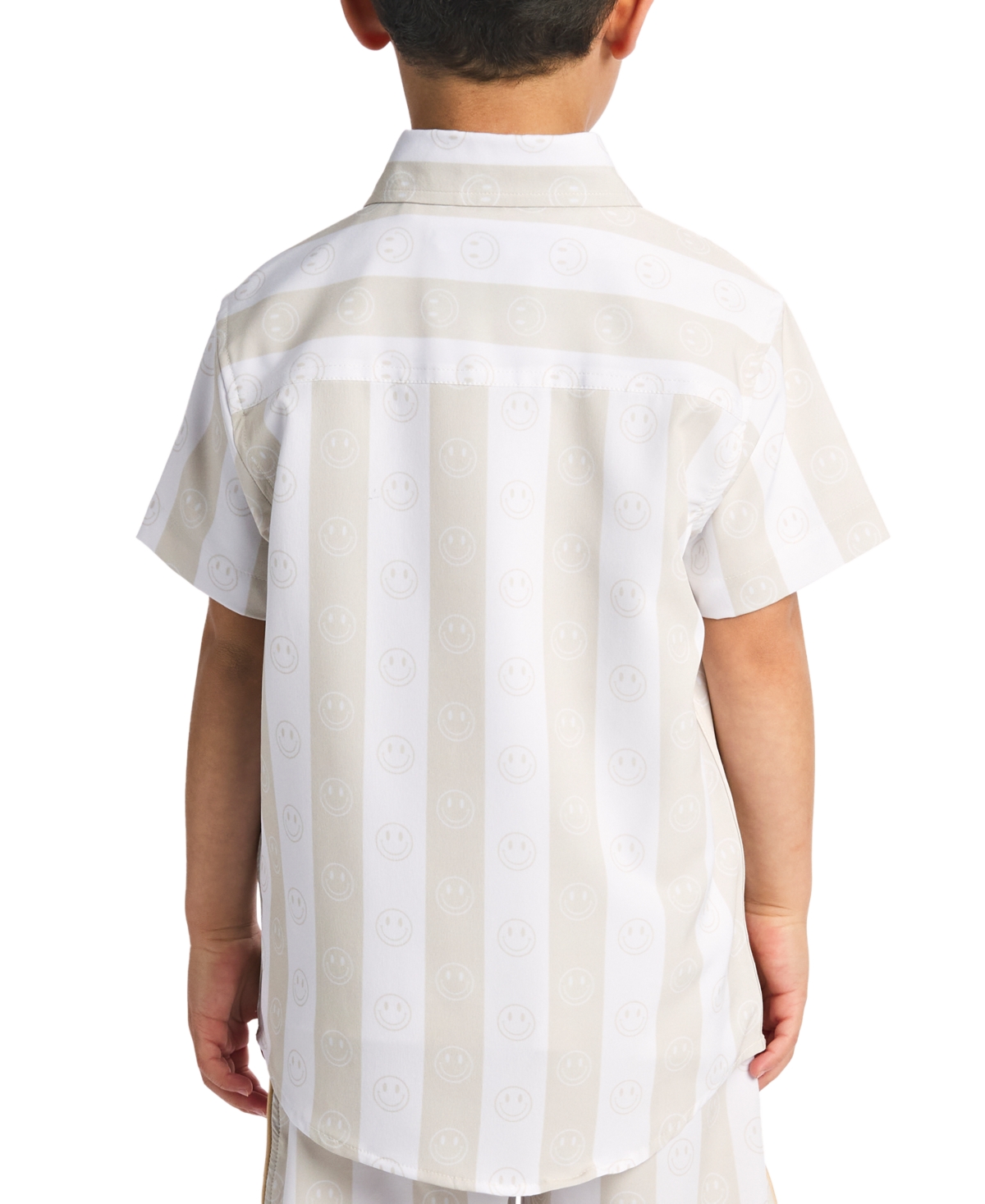 Sovereign Code Toddler & Little Boys Stanley Striped Printed Shirt - Jol