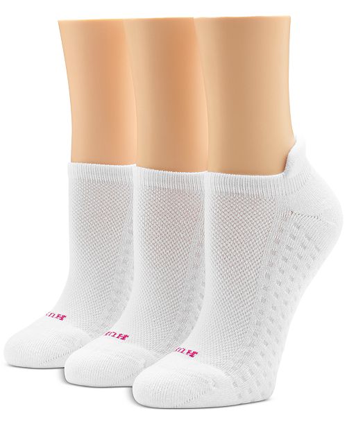 alfani Hue Women's 3-Pk. Air Cushion Tab-Back No Show Socks Women's Fashion Shoes & Accessories