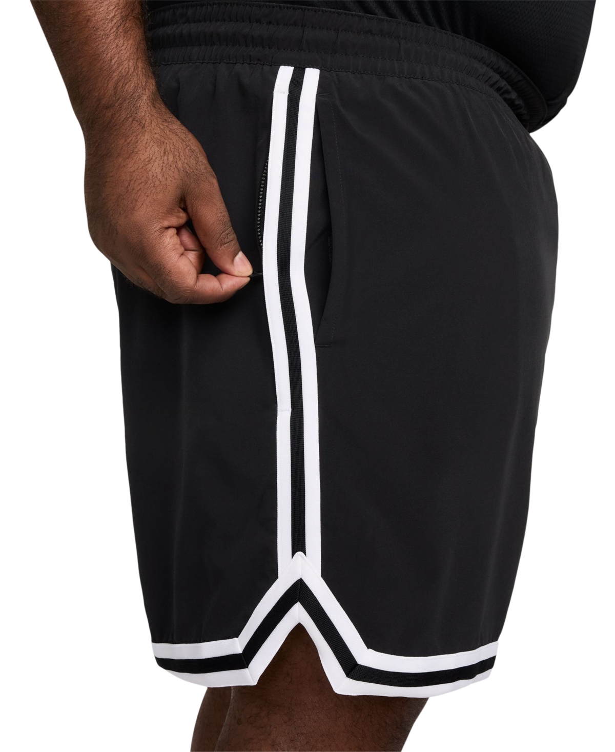 Nike Men's Woven Basketball Shorts -white/white
