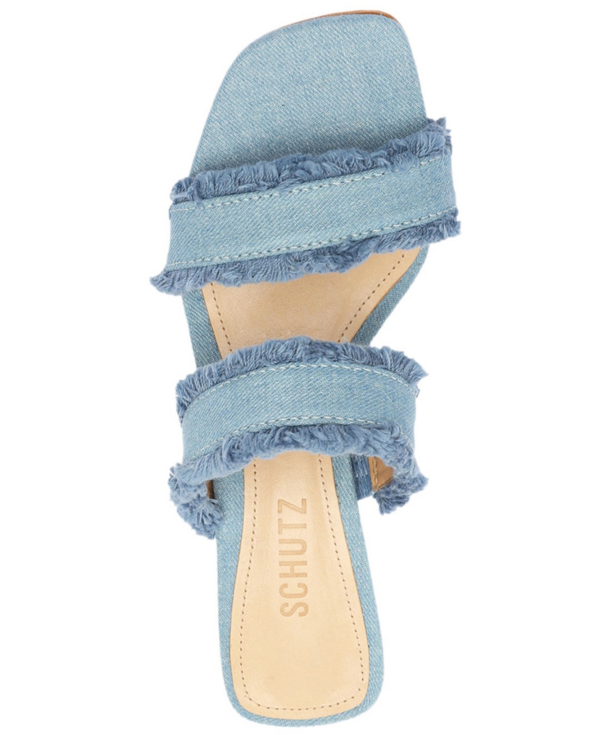 Schutz Women's Amely Mid Block Sandals