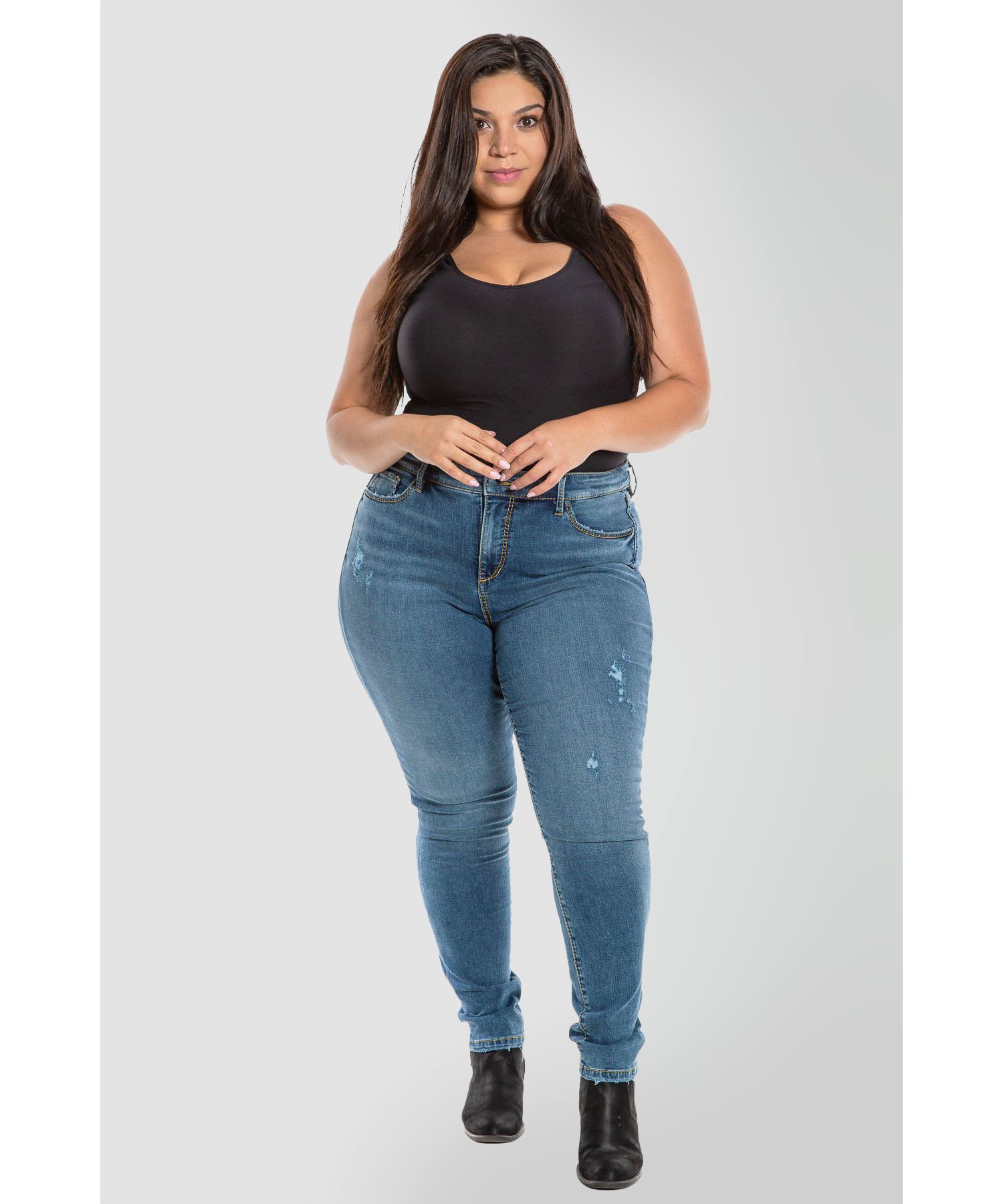 Women's High Rise Skinny Jeans