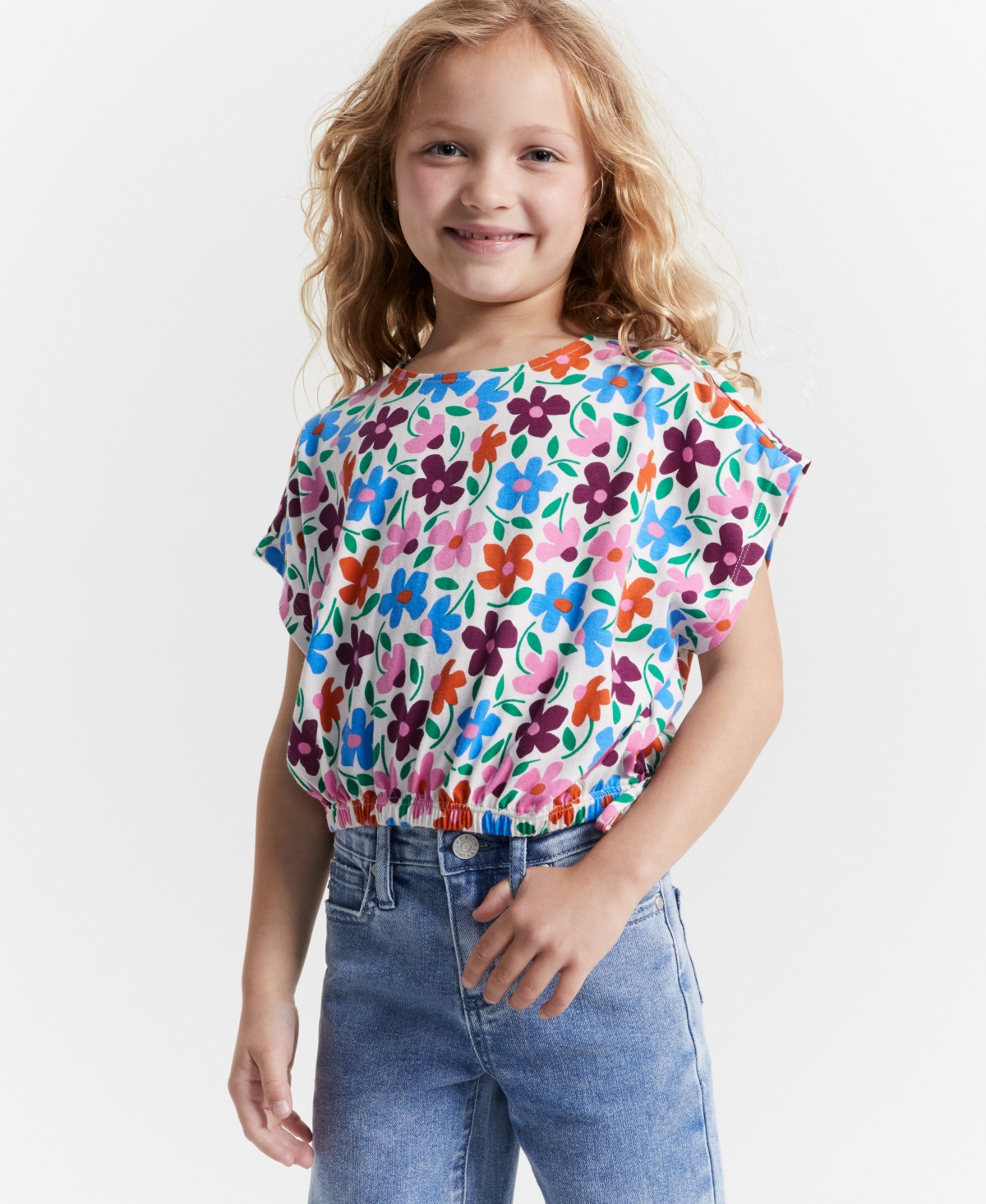 Epic Threads Girls Side-Tie Top, Created for Macy's