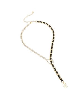 Women's Bling Chain Rosary Necklace