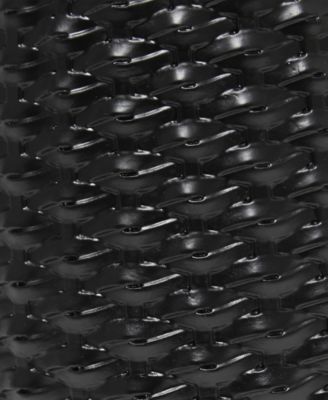 20.4" Tall Traditional Ceramic Purled Texture Bedside Table Desk Lamp with White Fabric Drum Shade