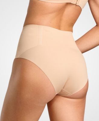 Women's Comfortable Tummy-targeting No-Show Shapewear Brief