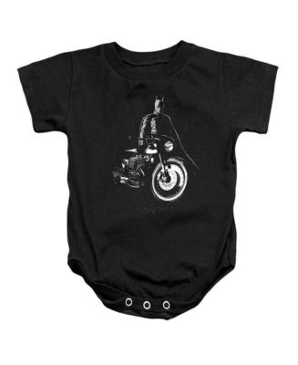 Batman Baby Girls The Baby His Motorcycle Snapsuit - Macy's