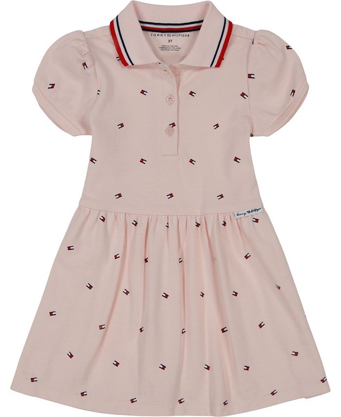 Tommy Hilfiger Toddler Little Big Girls Heart Flag Print Plush Robe Red Size 2t 3t main image 0
