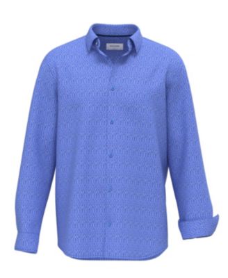 Duchamp London Мужская тканая рубашка с бриллиантами Duchamp London