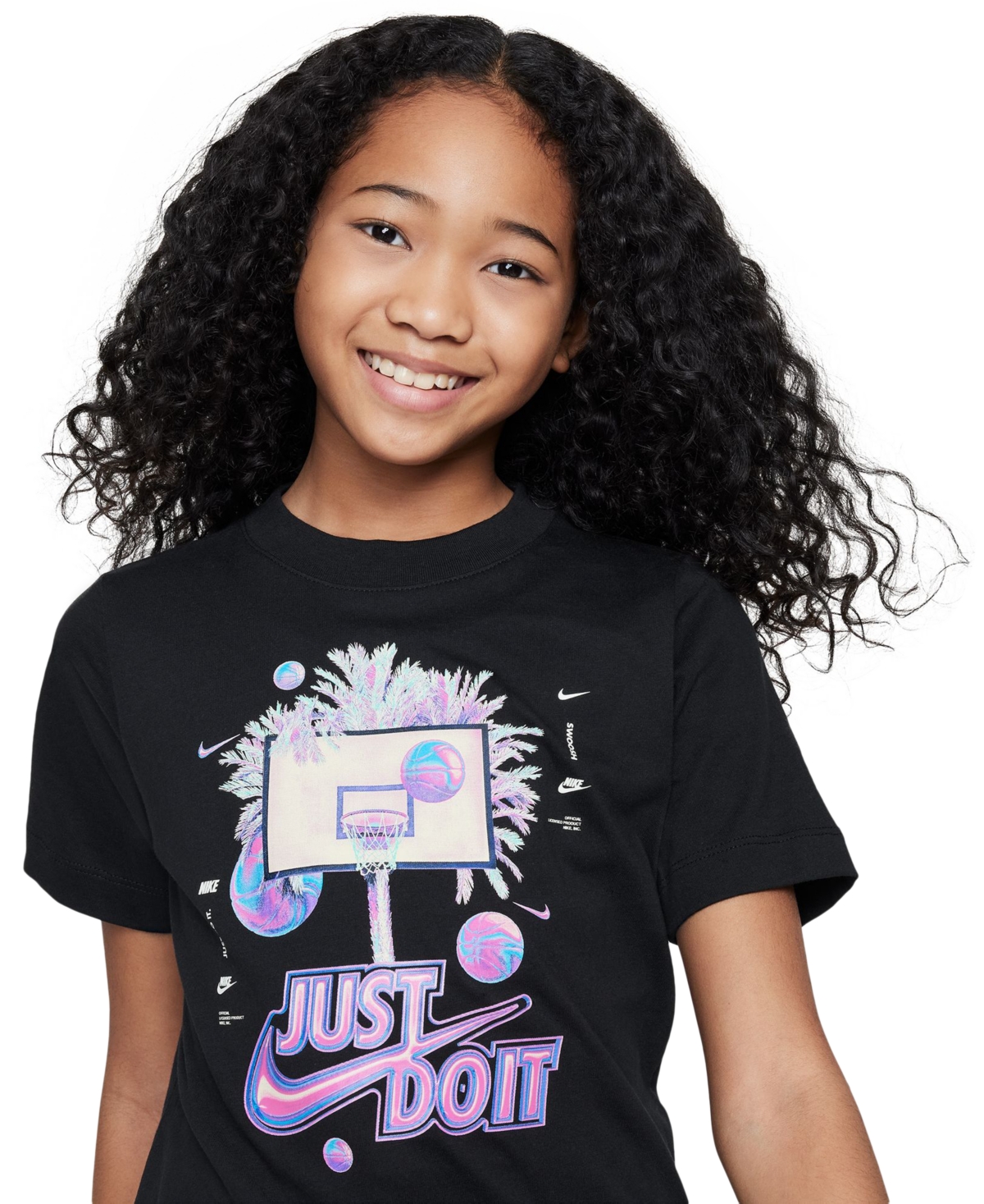 Nike Big Kids Sportswear Cotton Just Do It Graphic T-Shirt