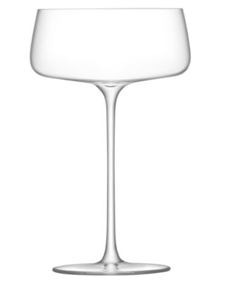 Metropolitan Champagne Saucers, Set of 4
