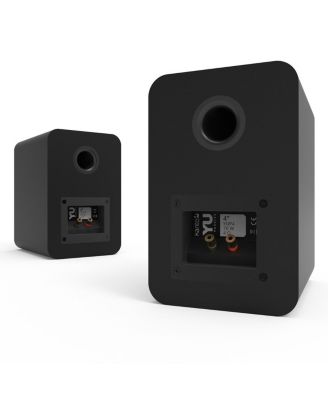 YUP4 Passive Bookshelf Speakers with 1" Silk Dome Tweeter and 4" Kevlar Woofer - Pair
