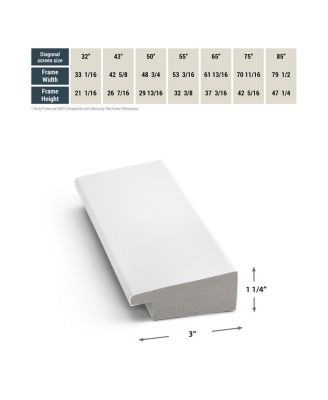 32" Customizable Frame for Samsung The Frame 2021-2023