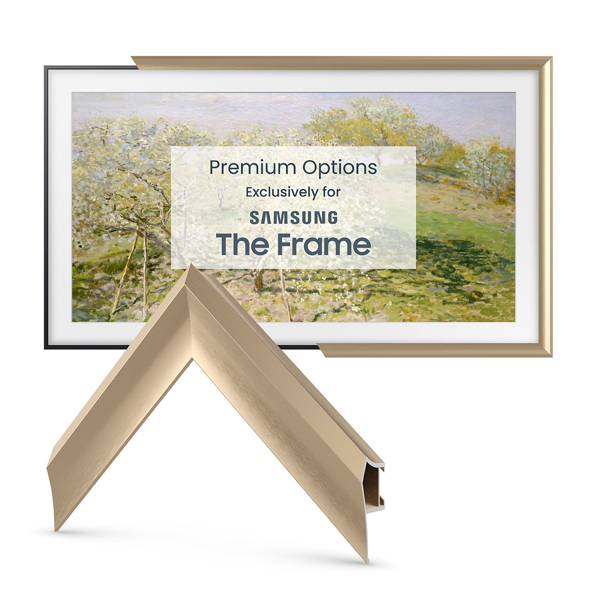 Deco Tv Frames Alloy Prismatic Frame for Samsung The Frame Tv 2021-2024