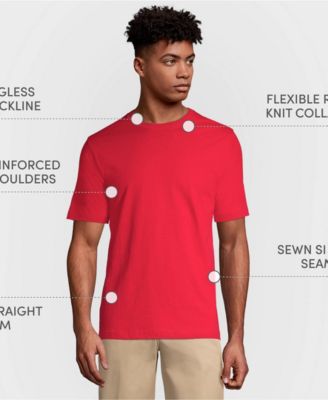 Футболка Lands End Lands End Big - Tall с коротким рукавом Essential 2990₽