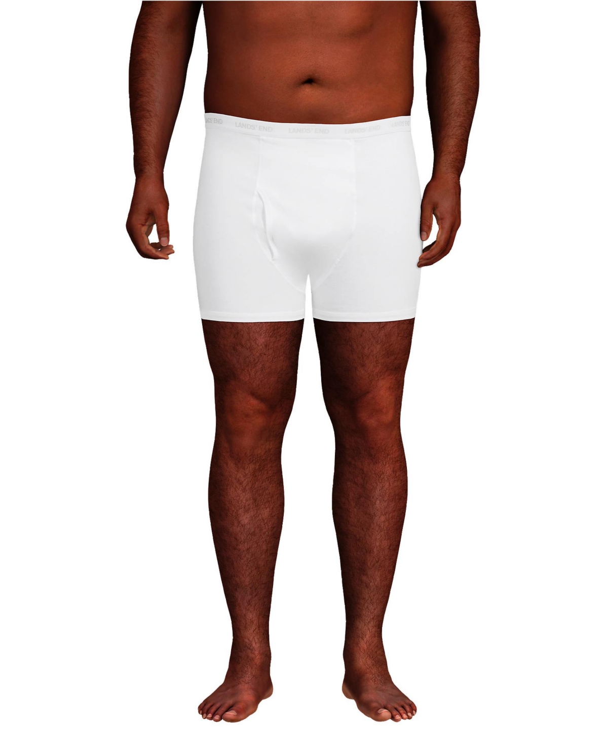 Big & Tall 3 Pack Knit Boxer Briefs - Gray heather