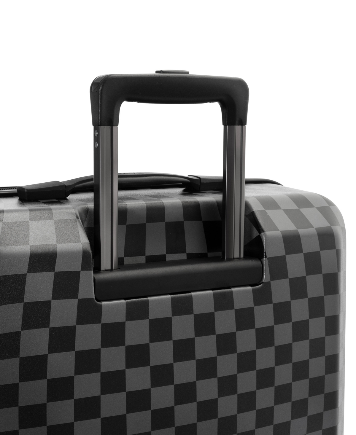 Heys Hey's Ez Fashion Hardside 26" Check-in Spinner Luggage In Black Grey Check