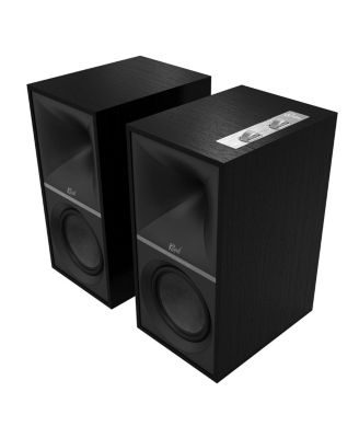 THE-SEVENS-BLACK 200W Powered Speaker Pair with 6.5" Woofer (2023)