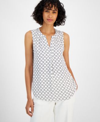 tahari tops macys