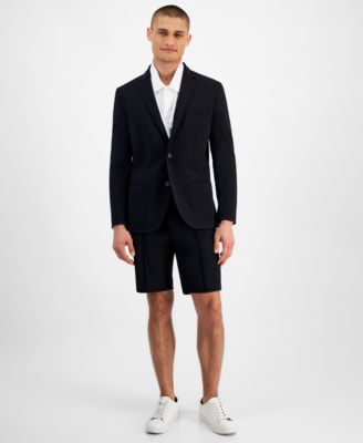 Mens Mercerized Polo Shirt Blazer Suit Shorts Created For Macys