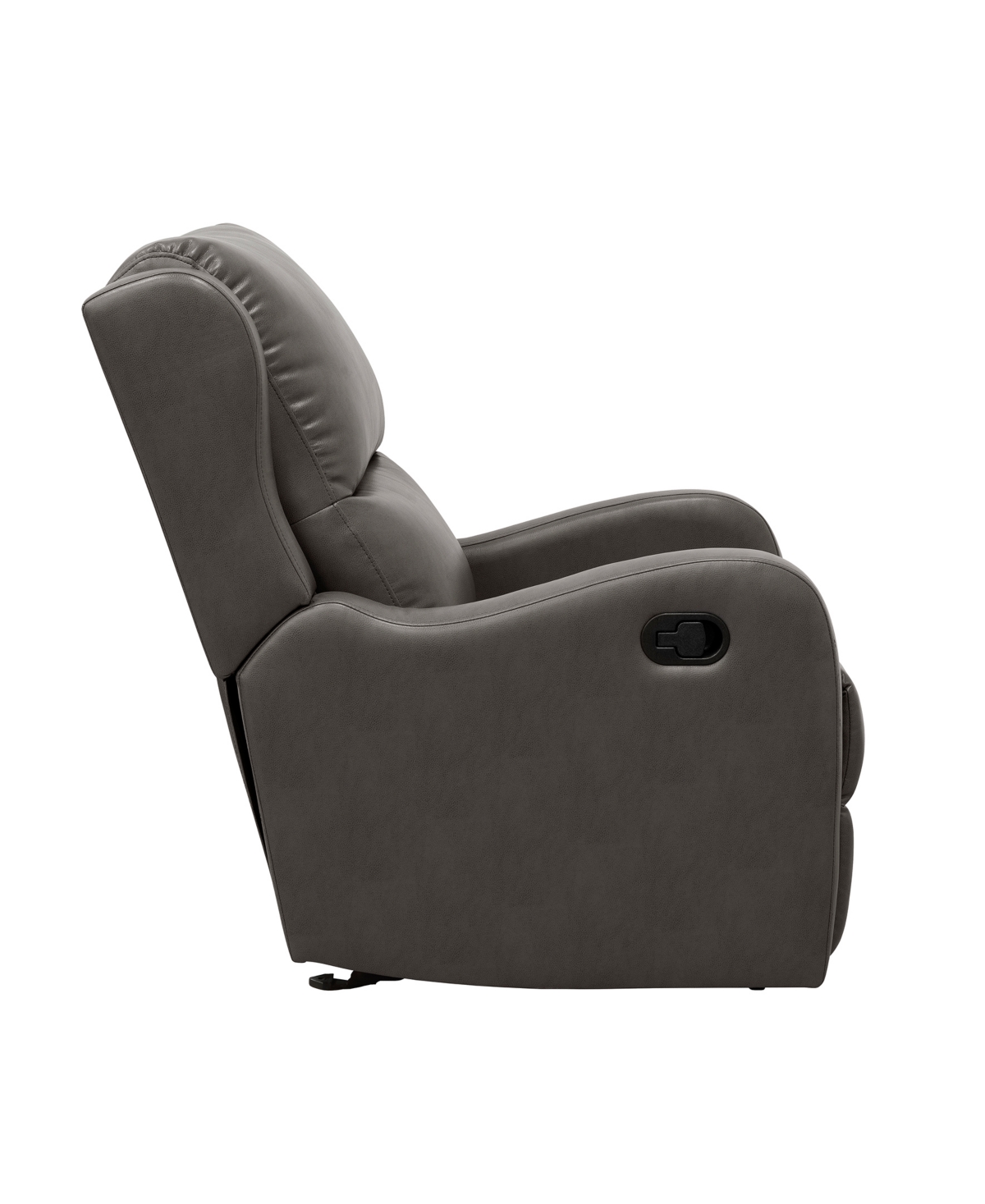 Shop Homelegance White Label Cynthia 30" Glider Manual Recliner In Gray