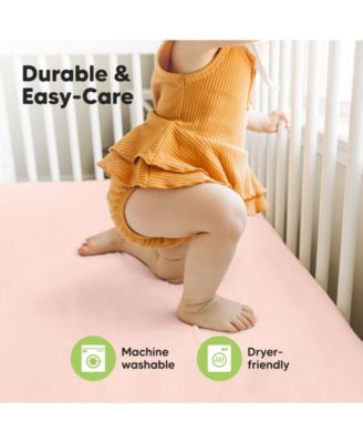 2pk Fitted Crib Sheets for Boys, Girls, Baby Crib Sheet, Standard Nursery Crib Sheet Cover