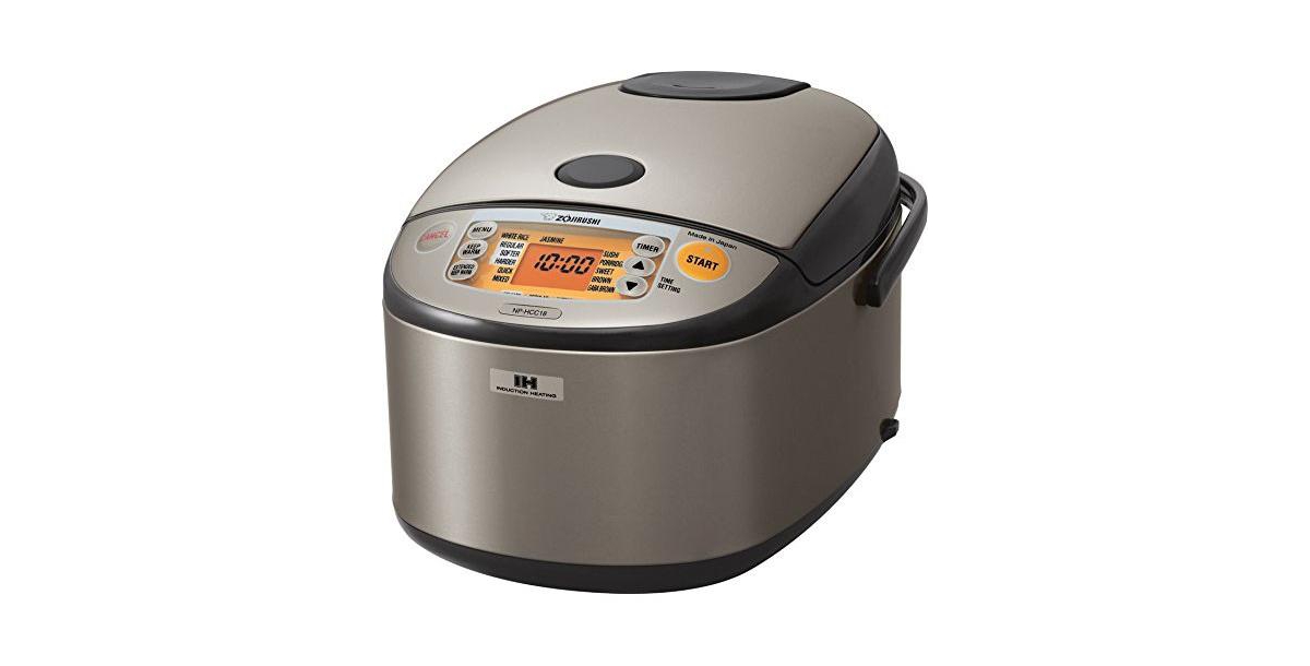 Induction Heating System Rice Cooker and Warmer (10-Cup/Dark Gray) - Grey