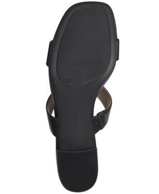 Victoriaa Double Band Block Heel Dress Sandals