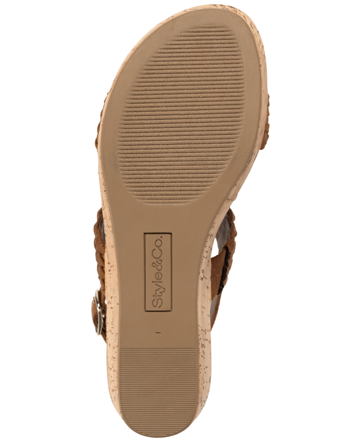 Style & Co Women's Madenaa Woven Platform Wedge Sandals, Created for Macy's