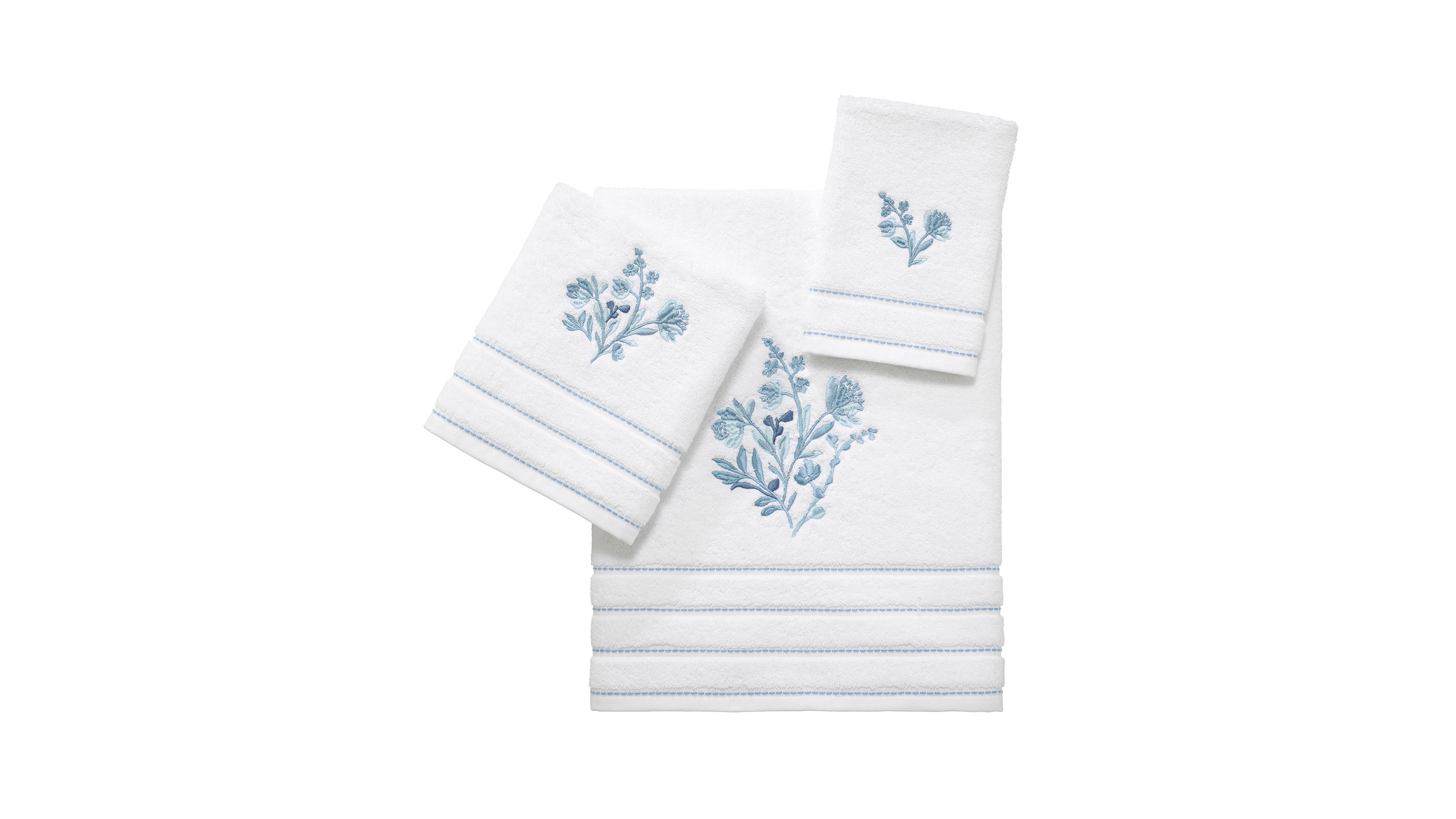 Izod Mystic Floral 3-Pc. Towel Set
