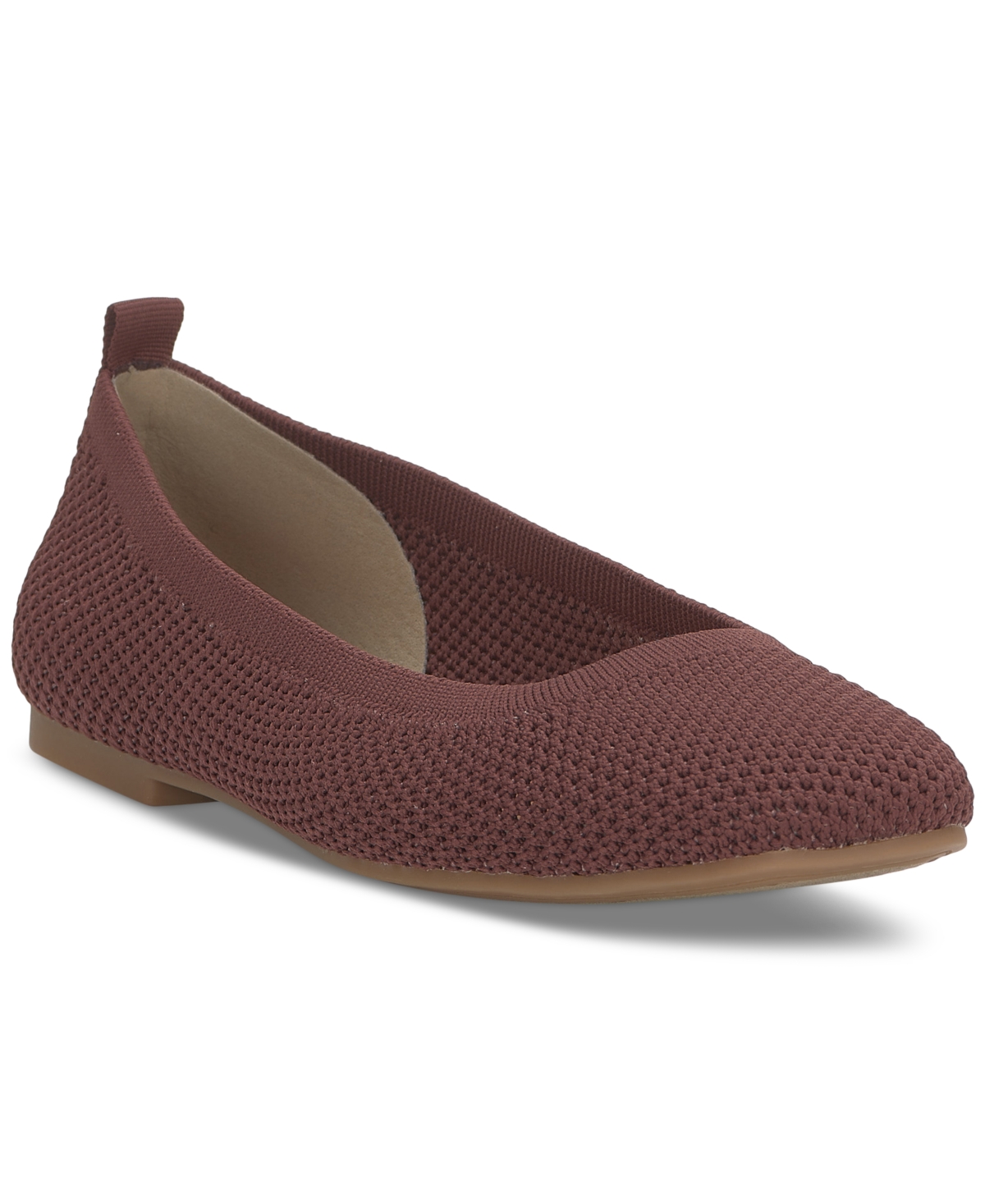 Lucky Brand Daneric Ballet Flat In Brownstone Textile