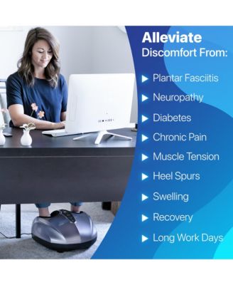 Shiatsu Foot Massager Machine with Kneading and Switchable Heat