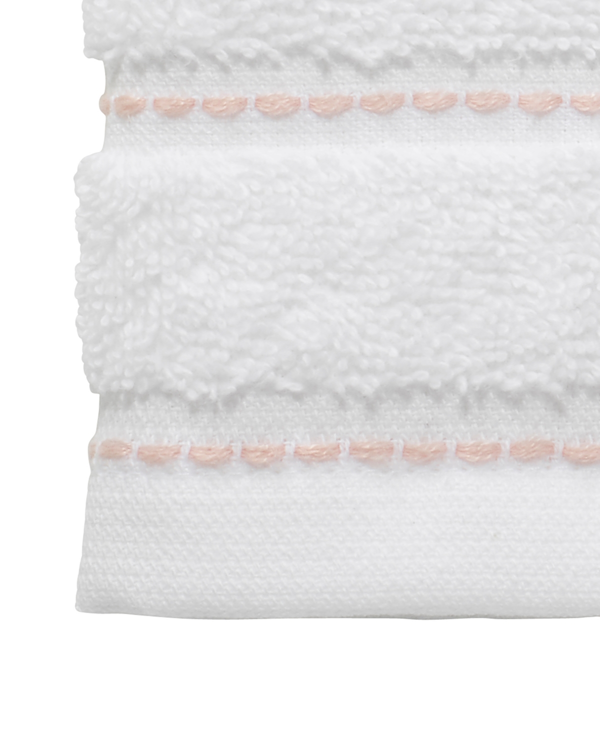 Shop Izod Catalina 2-pc. Fingertip Towel Set, 11" X 18" In White