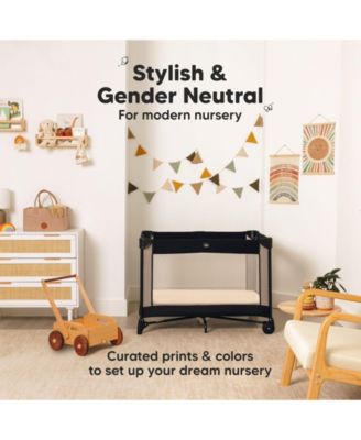 2-Pack Mini Crib Sheets, Pack and Play Sheets Fitted, Pack N Play Sheets, Organic Fitted Crib Sheet Cover