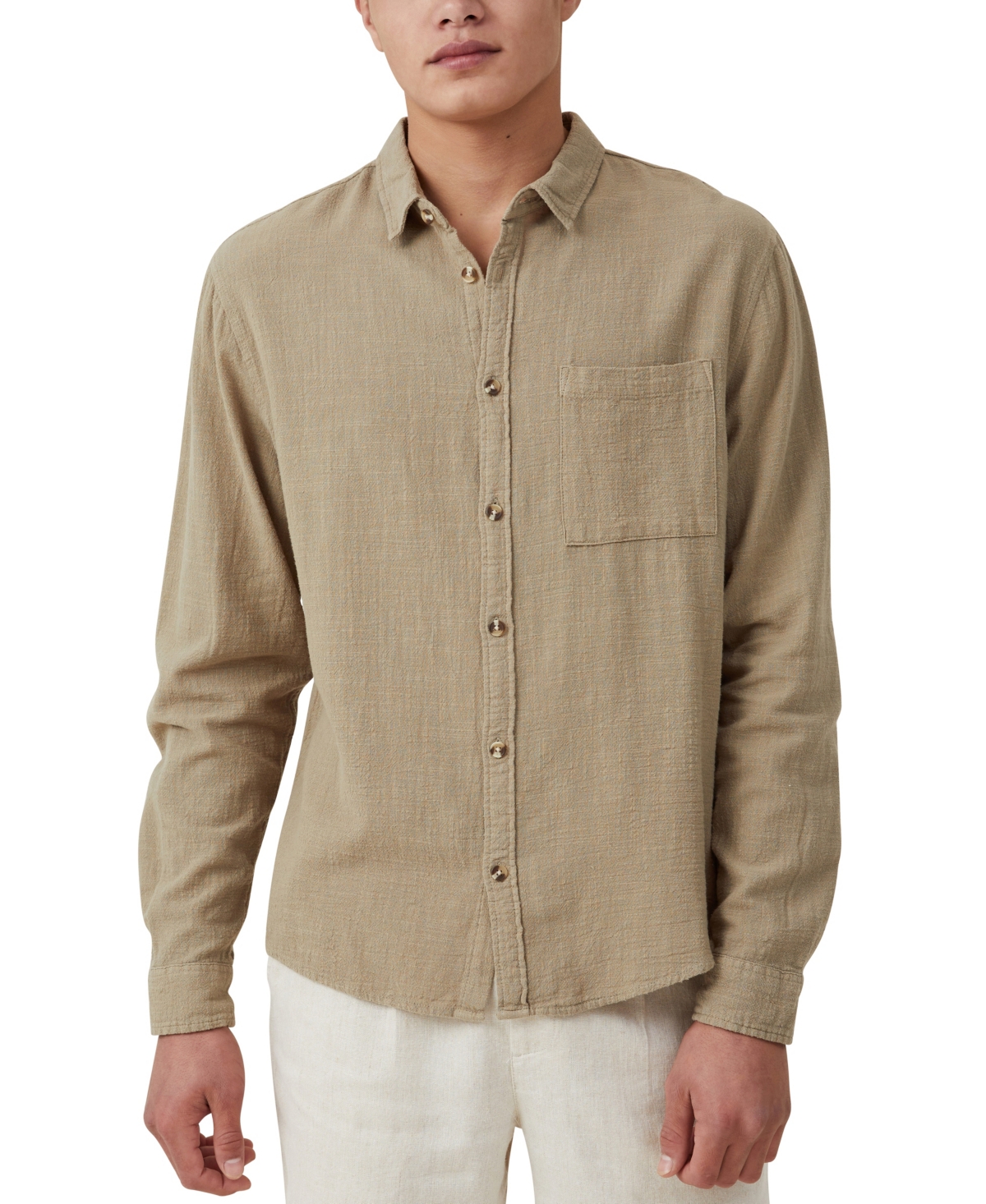 Men's Portland Long Sleeve Shirt - Green