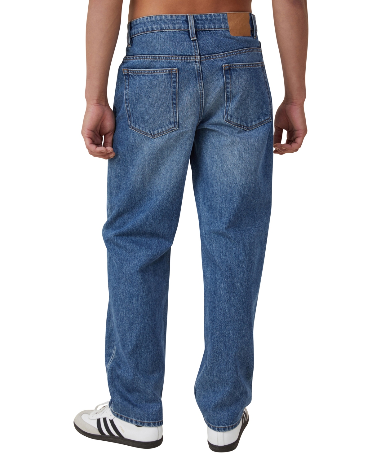 Shop Cotton On Men's Baggy Jean In Blue