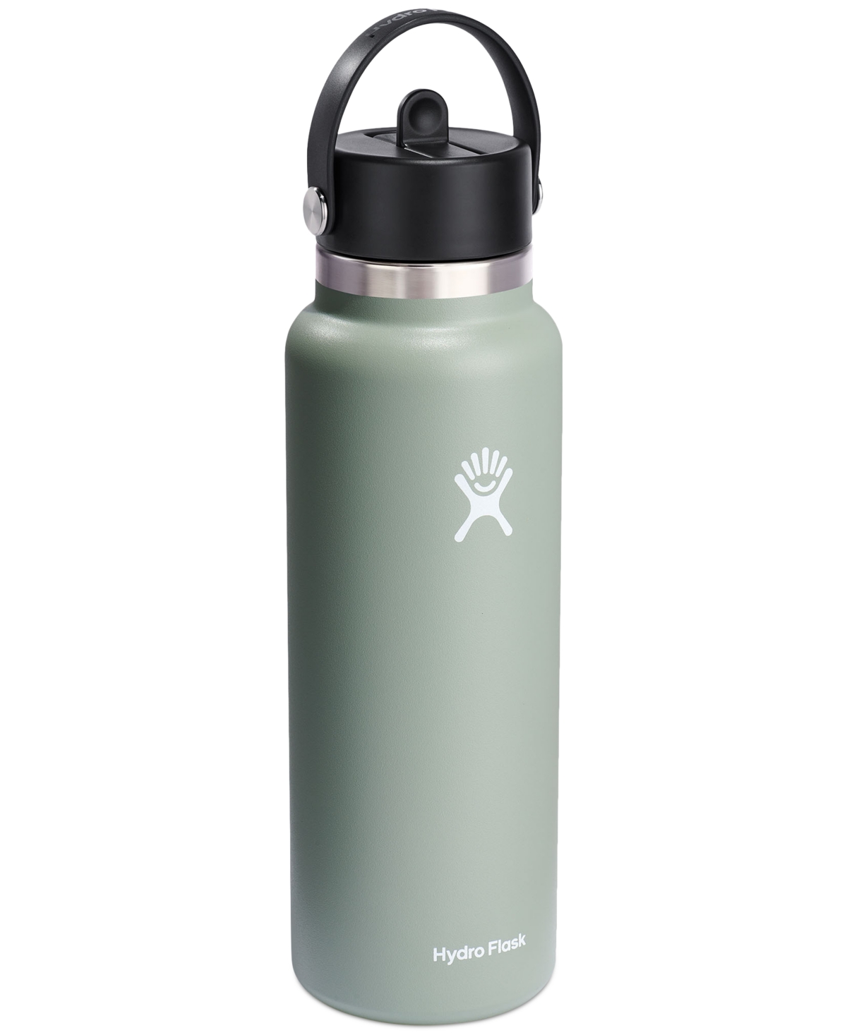 HYDRO FLASK 40-OZ WIDE-MOUTH FLEX STRAW STAINLESS STEEL BOTTLE 