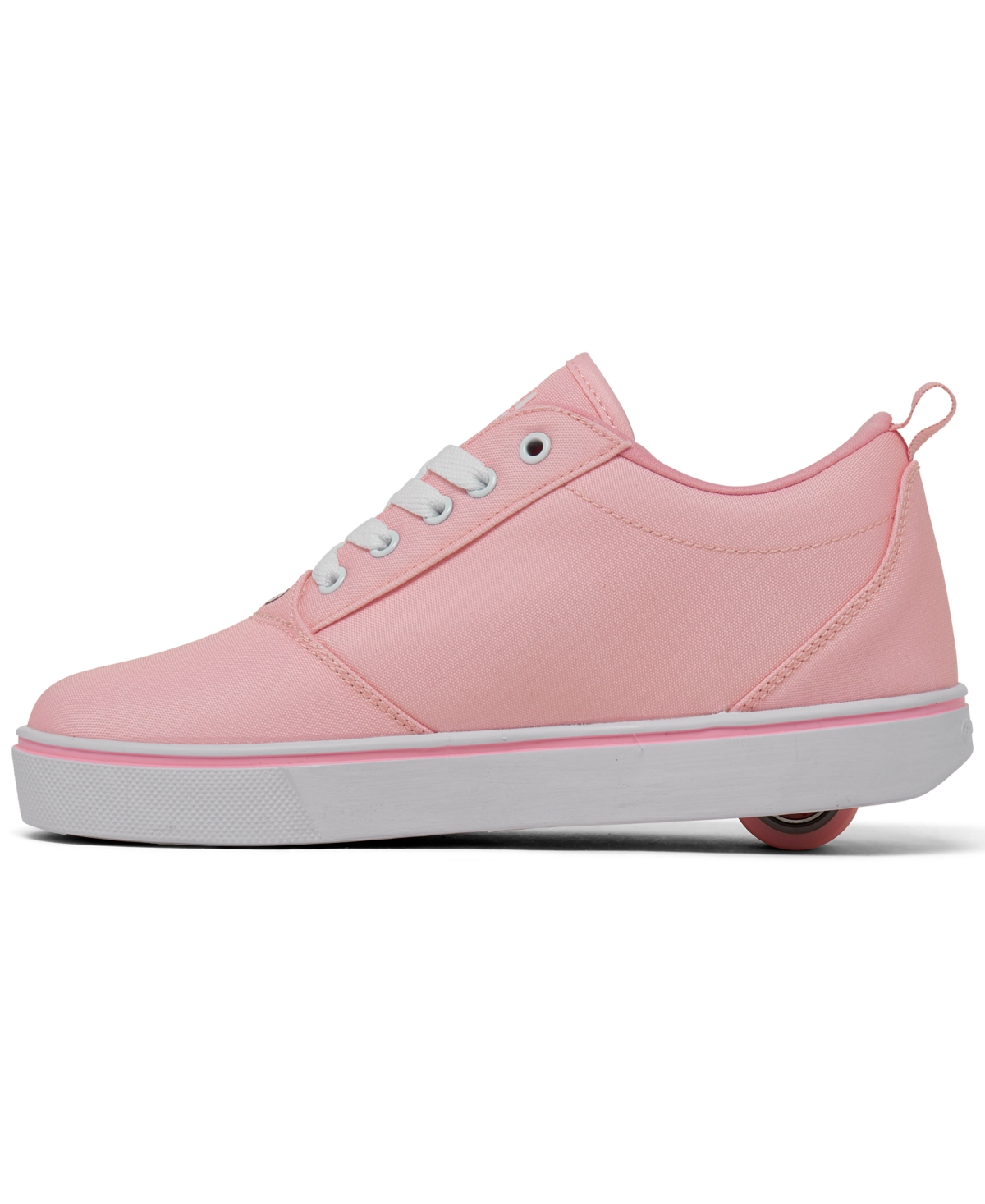 Shop Heelys Hello Kitty Little Girls' Pro 20 Wheeled Skate Casual Sneakers From Finish Line In Pink,white