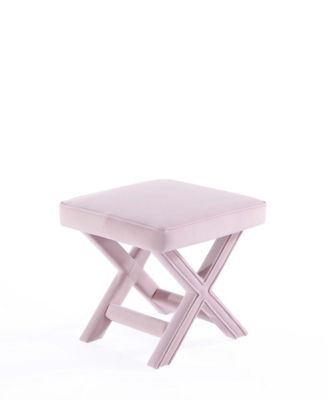 Abigail 20.47" Velvet Upholstered Ottoman Bench