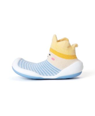Infant Boys Breathable Washable Non-Slip Sock Shoes Crown Prince