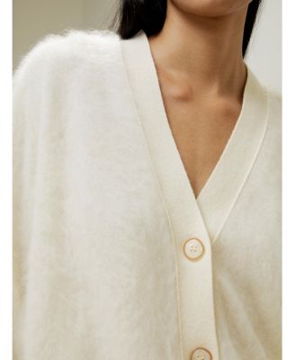 Women's Hestia Button Front V Neck Cardigan