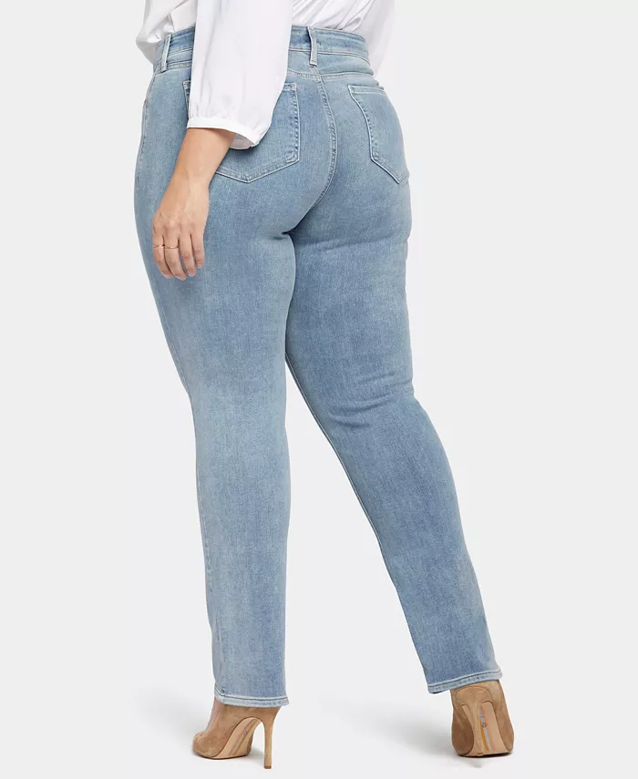 Plus Size Marilyn Straight Jean - thumbnail 2