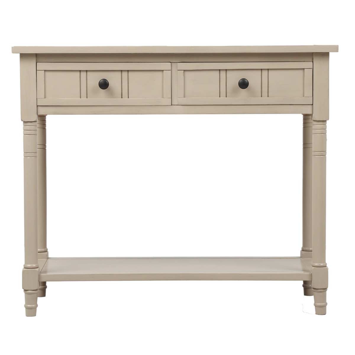 Simplie Fun Daisy Series Console Table Traditional Design With Two Drawers And Bottom Shelf (Retro)