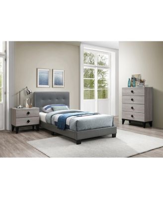 Bedroom Furniture Contemporary Look Nightstand